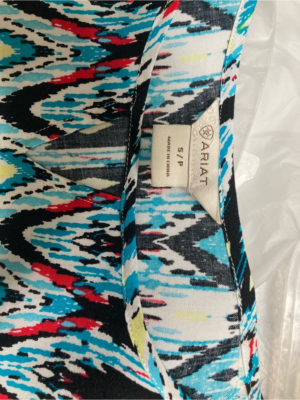 Ariat Women's Turquoise Multi-Print Camisole